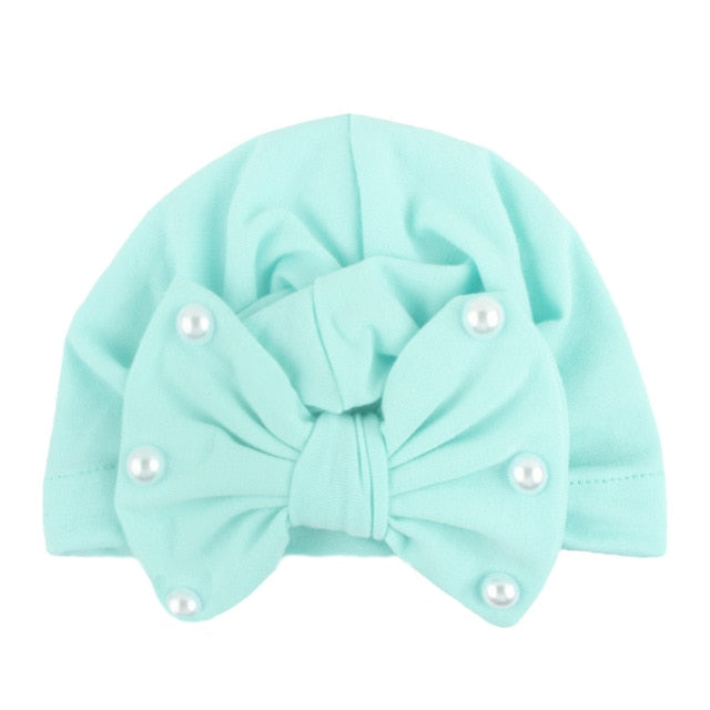 2019 New Baby Nylon Headband Soft Rabbit Bowknot Turban Hair Bands for Children Girls Elastic Headwrap Hair Accessories