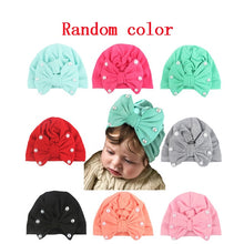 Load image into Gallery viewer, 2019 New Baby Nylon Headband Soft Rabbit Bowknot Turban Hair Bands for Children Girls Elastic Headwrap Hair Accessories