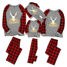 Load image into Gallery viewer, christmas family pajamas set mother daughter father son romper sleepwear dad mom and me matching outfits mommy baby clothes look