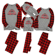 Load image into Gallery viewer, christmas family pajamas set mother daughter father son romper sleepwear dad mom and me matching outfits mommy baby clothes look