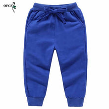 Load image into Gallery viewer, Big Children Pants Spring Teenage Boy Sports Pants Spring Toddler Casual Kids Trousers For Boys Clothes Age 1 2 4 6 8 10 12 Year