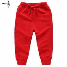 Load image into Gallery viewer, Big Children Pants Spring Teenage Boy Sports Pants Spring Toddler Casual Kids Trousers For Boys Clothes Age 1 2 4 6 8 10 12 Year