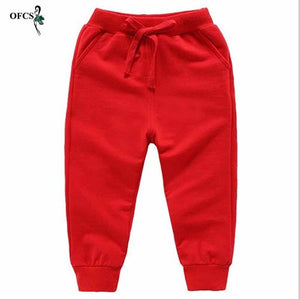 Big Children Pants Spring Teenage Boy Sports Pants Spring Toddler Casual Kids Trousers For Boys Clothes Age 1 2 4 6 8 10 12 Year