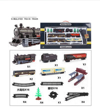 Load image into Gallery viewer, Classic Electric Trains Vihcle Railway Motorized Trian Track Set Model Toy Kids Toys for Children.