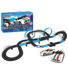 Load image into Gallery viewer, Sonic Storm Double Electric Remote Control Track Racing Children&#39;s Toys Parent-child Interactive Racing Track Toys Gift