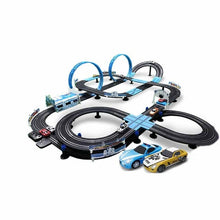 Load image into Gallery viewer, Sonic Storm Double Electric Remote Control Track Racing Children&#39;s Toys Parent-child Interactive Racing Track Toys Gift