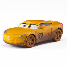 Load image into Gallery viewer, Cars disney Pixar Cars  3 Role Mc.Missile Lightning McQueen Jackson Storm Mater 1:55 Diecast Metal Alloy Model Car Toy Kids Gift