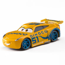Load image into Gallery viewer, Cars disney Pixar Cars  3 Role Mc.Missile Lightning McQueen Jackson Storm Mater 1:55 Diecast Metal Alloy Model Car Toy Kids Gift